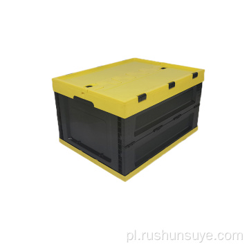 53L żółte czarne składane pudełko